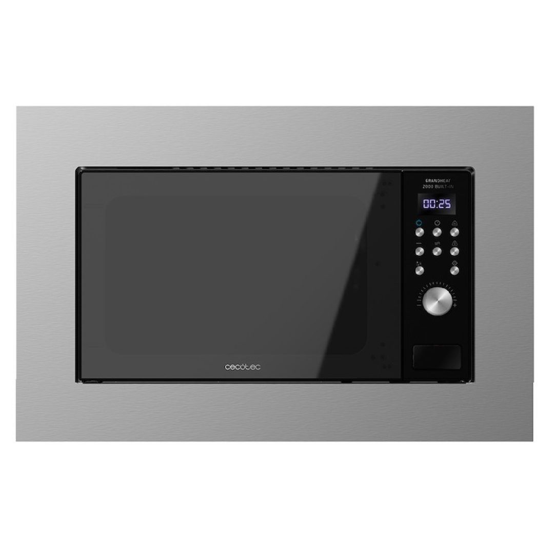 Microonde da incasso GrandHeat 2000 Built-In Steel Black