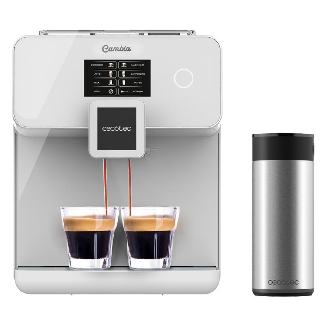 Macchina da caffè mega-automática power matic-ccino 8000 touch serie bianca s