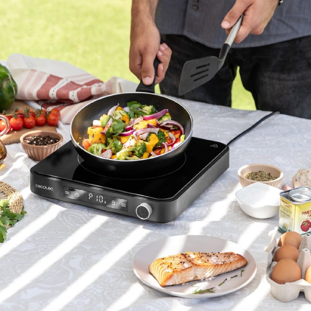 Piano cottura a induzione Full Magma Grill