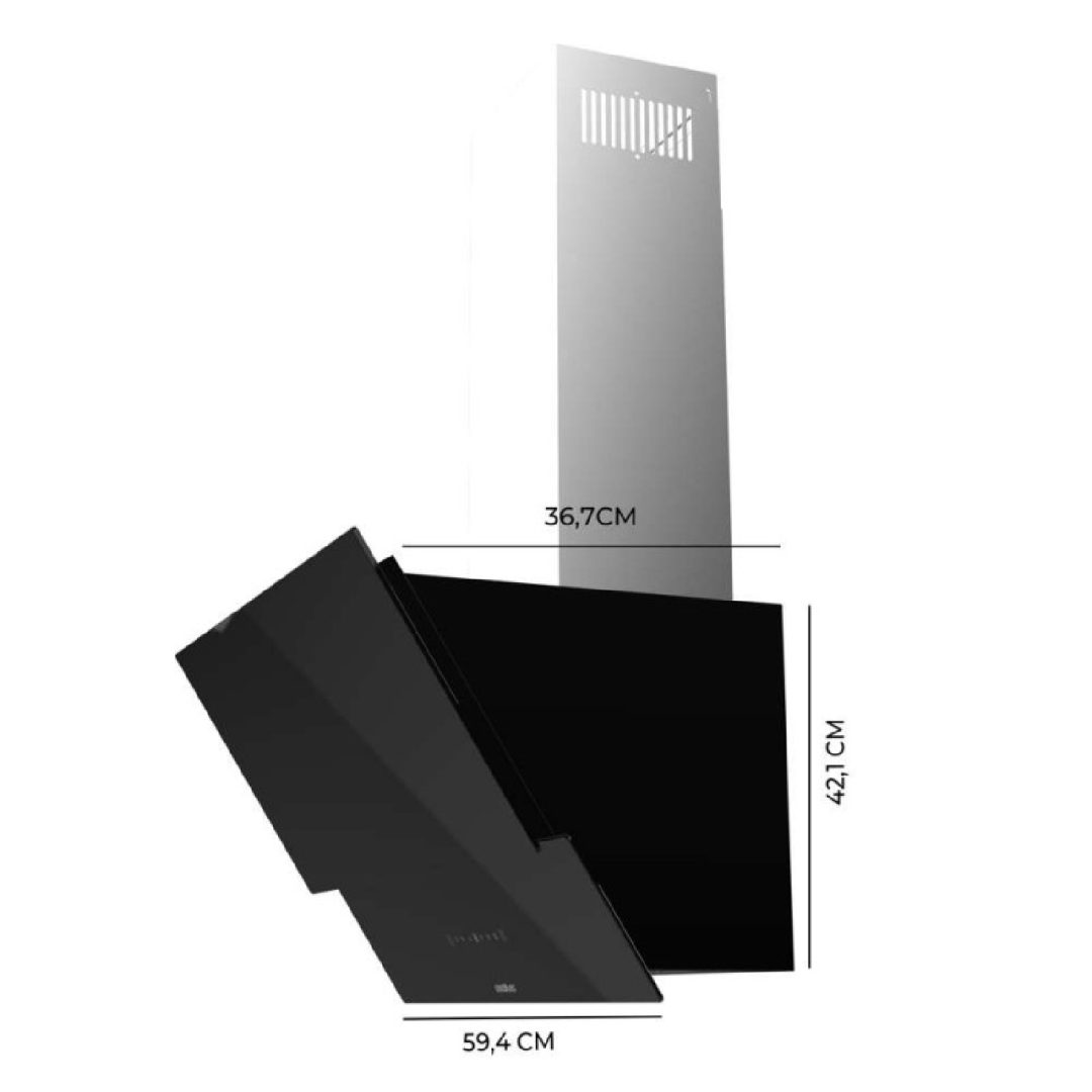 Bolero Flux DT 608001 Glass Black A++