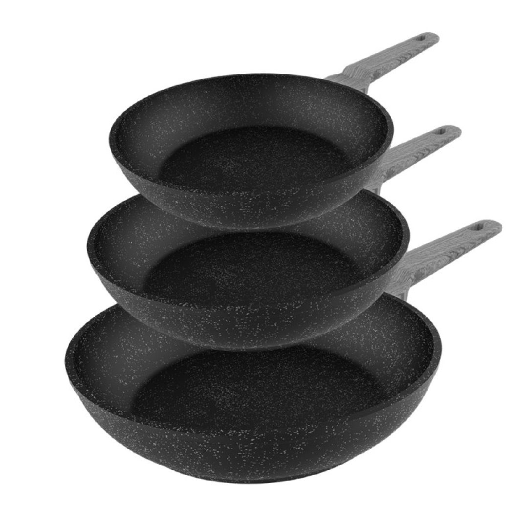 Set de padelle Polka Exclusive 18-22-26 Bucket Set Wood&Rock