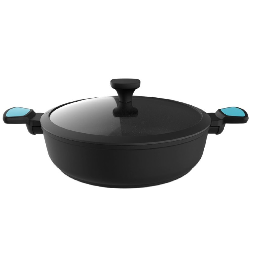 Pentola bassa Polka Platinum 28 Low Pot Thunder