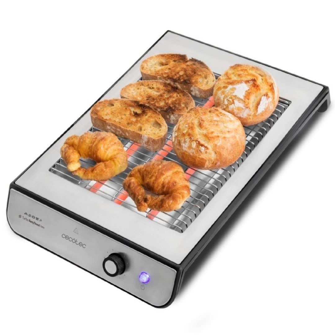 Tostapane piatto Turbo EasyToast Inox