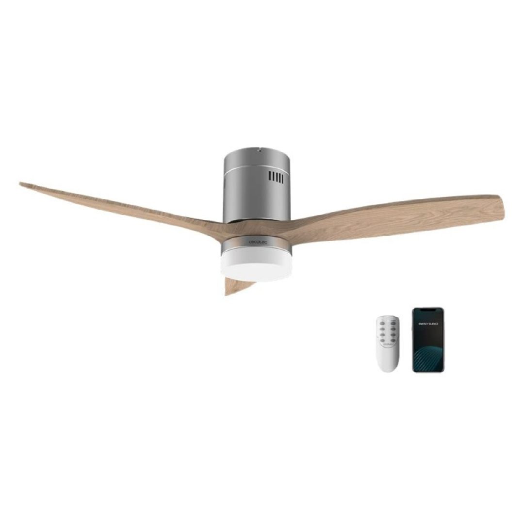 Ventilatore da soffitto EnergySilence Aero 5600 Steel Aqua Connected