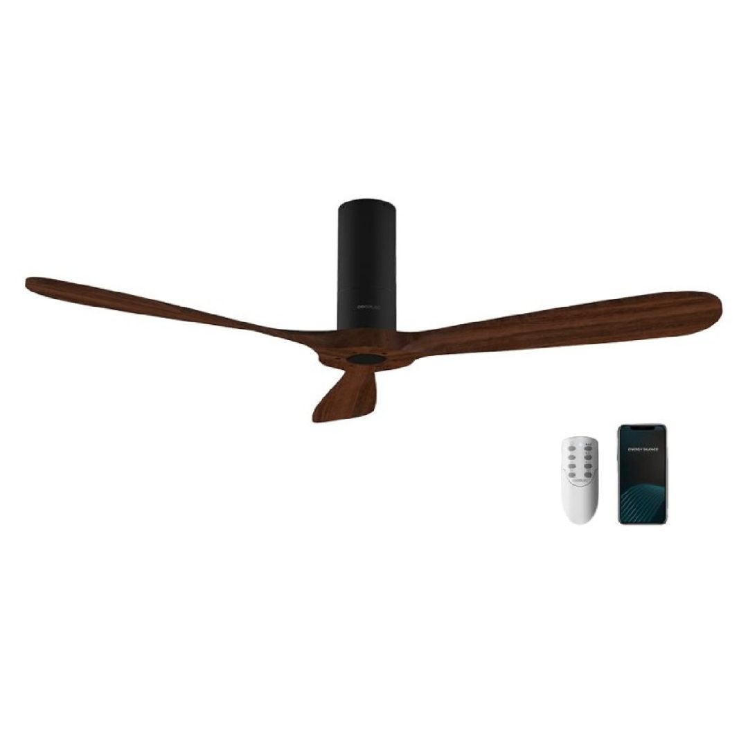 Ventilatore da soffitto EnergySilence Aero 5500 Black Aqua Connected