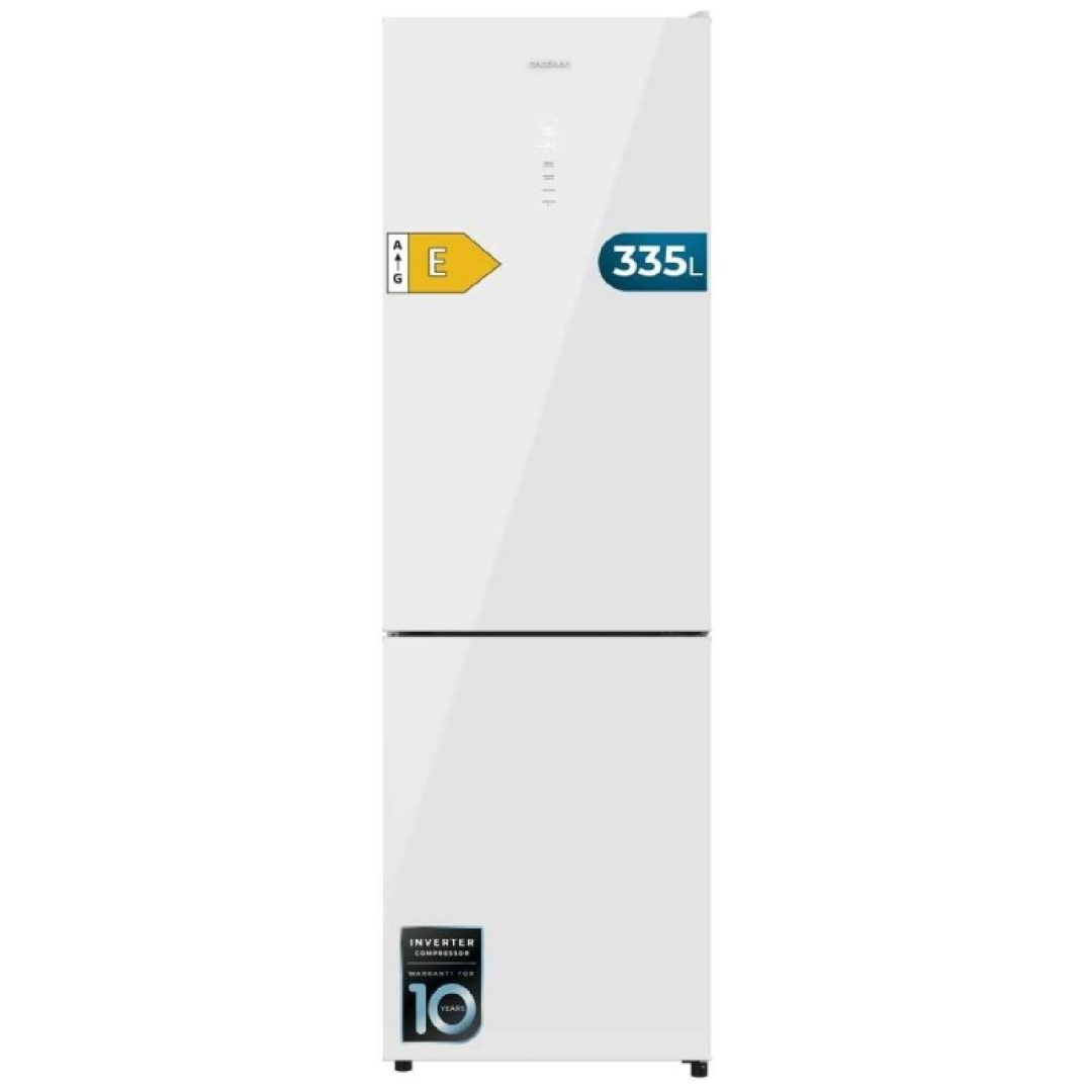 Bolero CoolMarket Combi 335 White Glass E